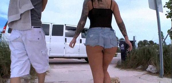  Christy Mack fucks a couple of dudes on the 305bus 2.3